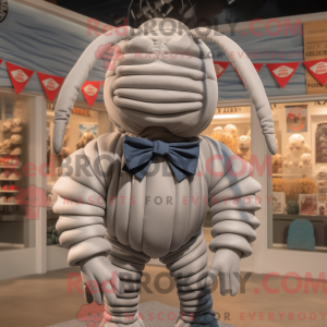 Mascot character of a Gray...