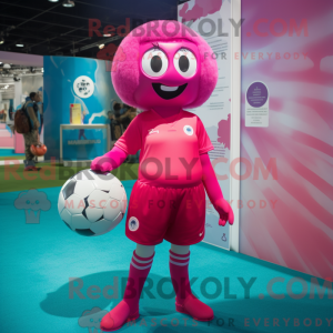 Mascottefiguur van een...