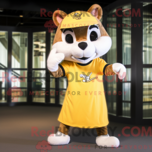 Personagem de máscara de um...