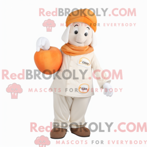 Mascot character of a White...