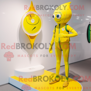 Mascot character of a Lemon...