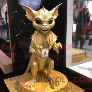 Mascot character of a Gold...