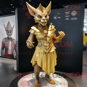 Mascot character of a Gold...