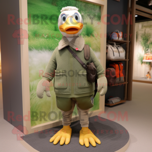 Postava maskota Olive Goose...