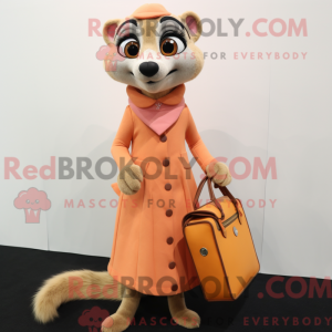 Mascot character of a Peach...