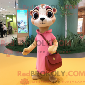 Mascot character of a Peach...