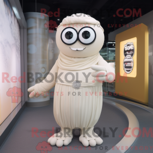 Mascot character of a Cream...