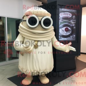Mascot character of a Cream...