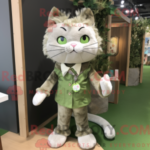 Mascot character of a Olive...