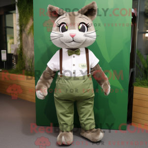 Mascot character of a Olive...