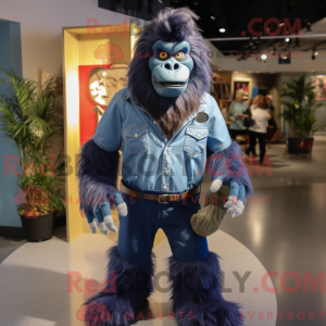 Mascot karakter van een...