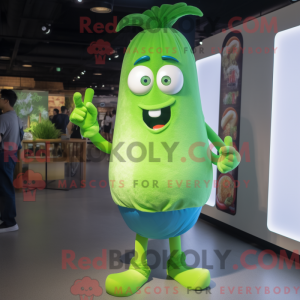 Mascot character of a Lime...