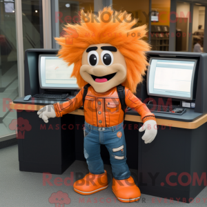 Mascot character of a...
