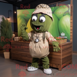 Maskot karakter af en...