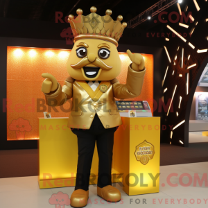 Mascot character of a Gold...