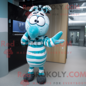 Mascottekarakter van een...