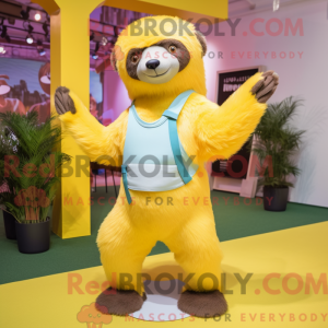 Mascot character of a...