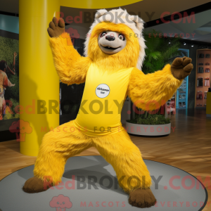 Mascot character of a...