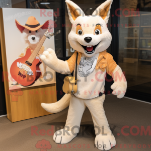 Mascot character of a Cream...
