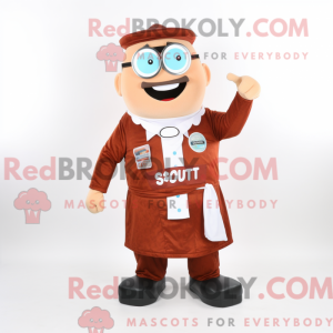 Mascot character of a Rust...