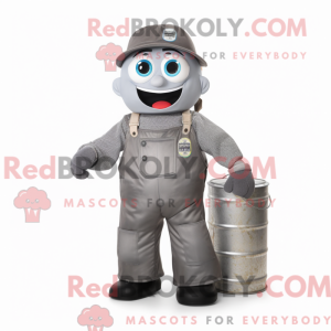 Mascot character of a Gray...