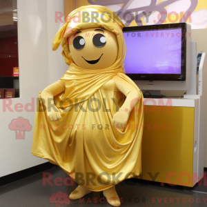 Mascot character of a Gold...