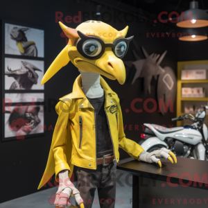 Personagem de máscara de um...