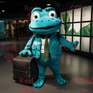 Mascot karakter van een...