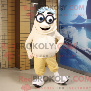 Maskottchen eines Cream Cod...