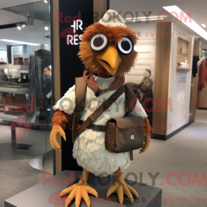 Postava maskota Rust Hens...