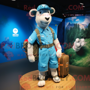 Mascot character of a Sky...