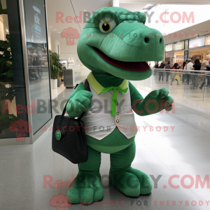 Mascot karakter van een...