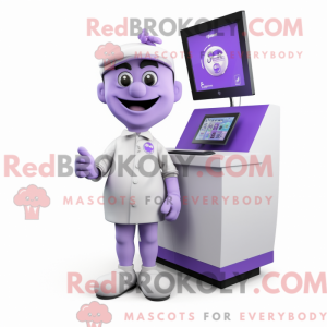 Mascot karakter van een...