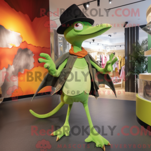 Personagem de máscara de um...