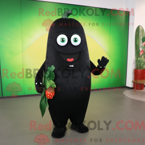 Mascot character of a Black...