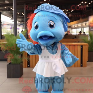 Mascot character of a Sky...