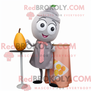 Mascot character of a Gray...