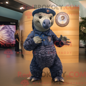 Personagem de máscara de um...