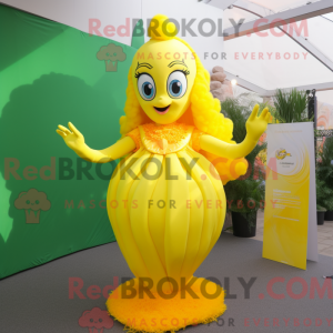 Mascot karakter van een...