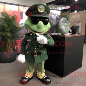 Maskot karakter af en...