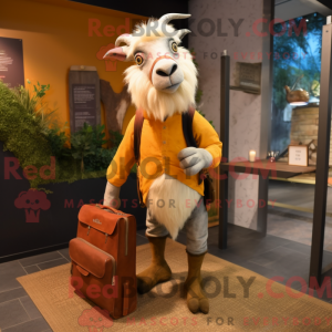 Mascot character of a Rust...