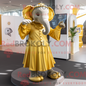 Mascot character of a Gold...