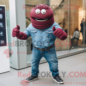 Mascot character of a...