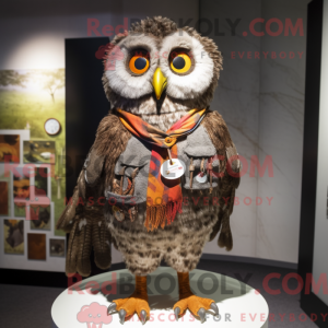 Mascot character of a Owl...