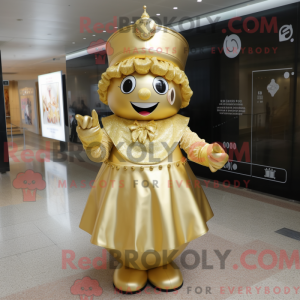 Mascot character of a Gold...