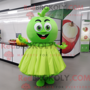 Mascot character of a Lime...