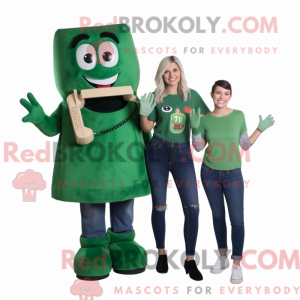 Mascot karakter van een...
