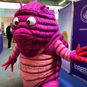 Magenta Trilobite maskot...