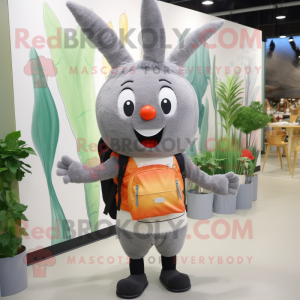 Gray Carrot mascotte...