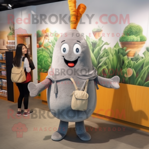 Gray Carrot mascotte...